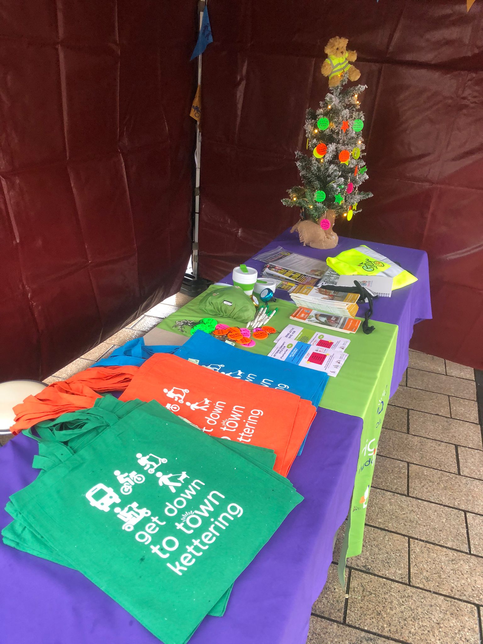 Get down to Town Xmas market Stall