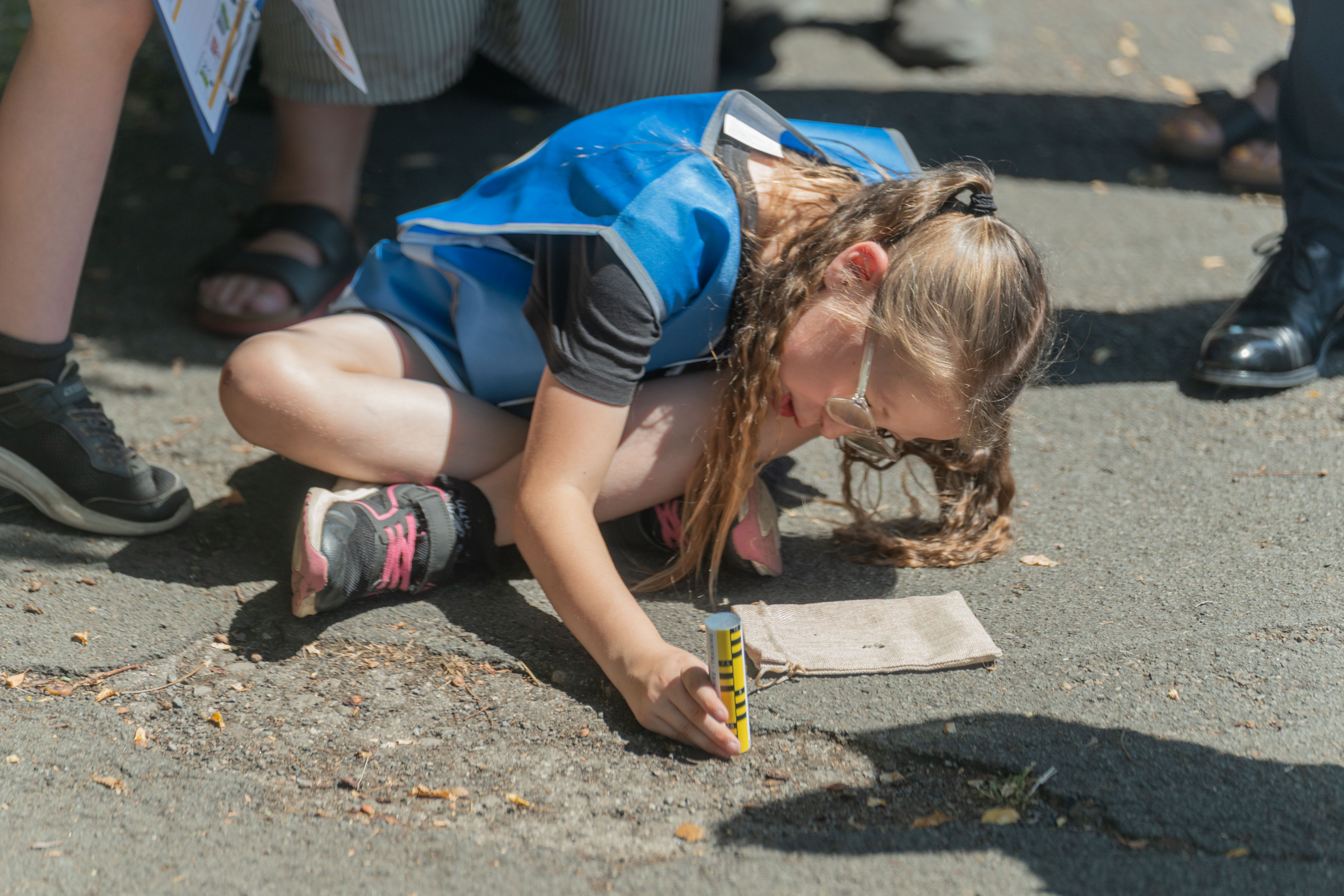 Modeshift Image. Measuring tool in use.