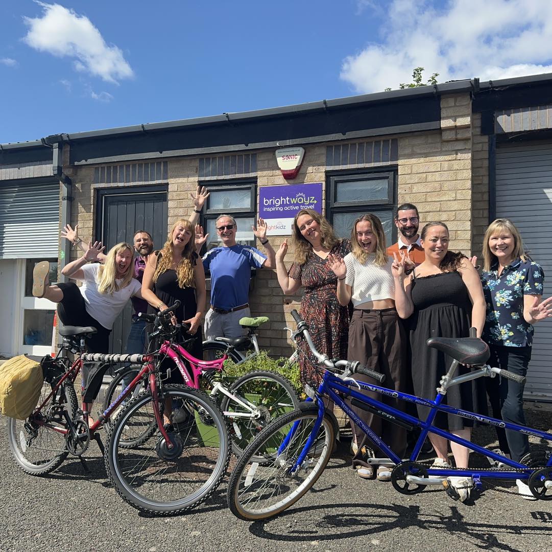 Brightwayz team being silly.