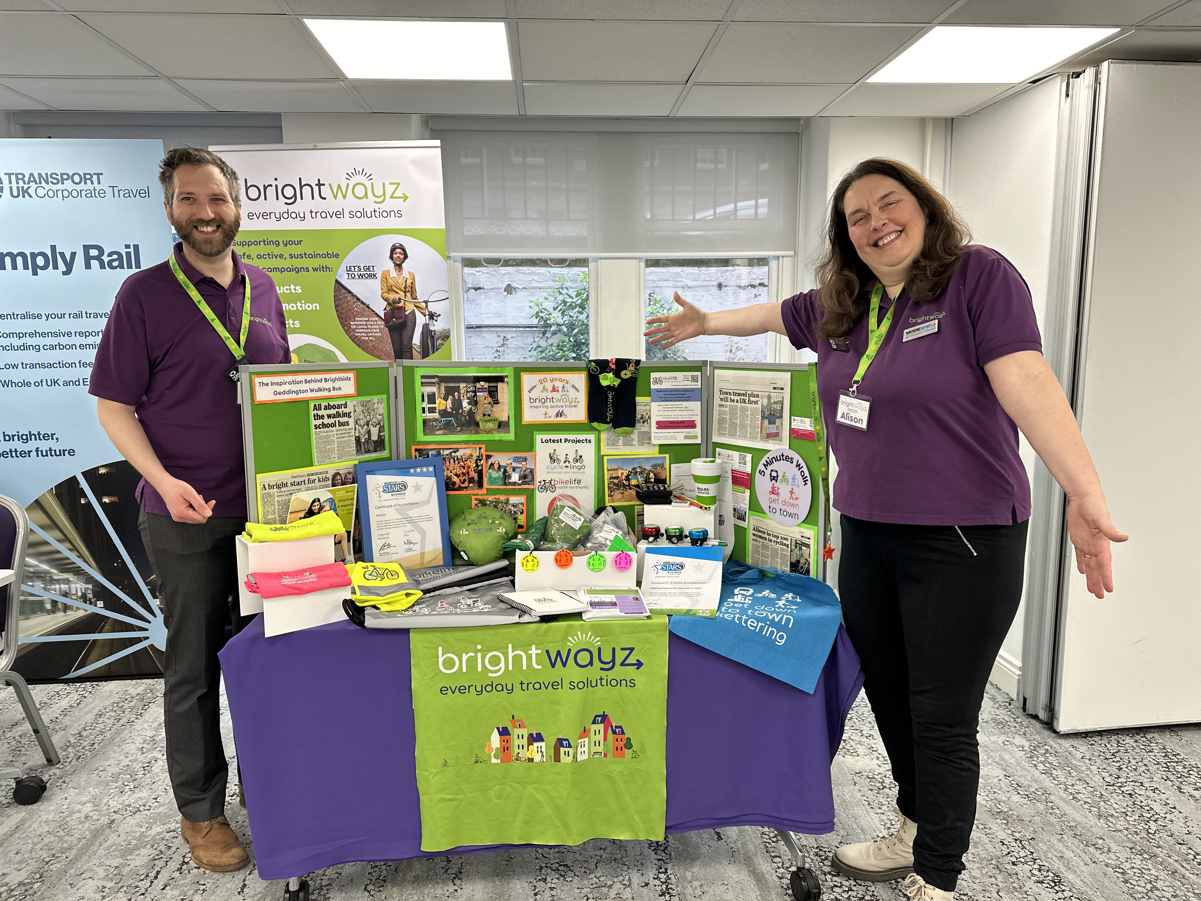 Alison and Dez at Modeshift March 2024