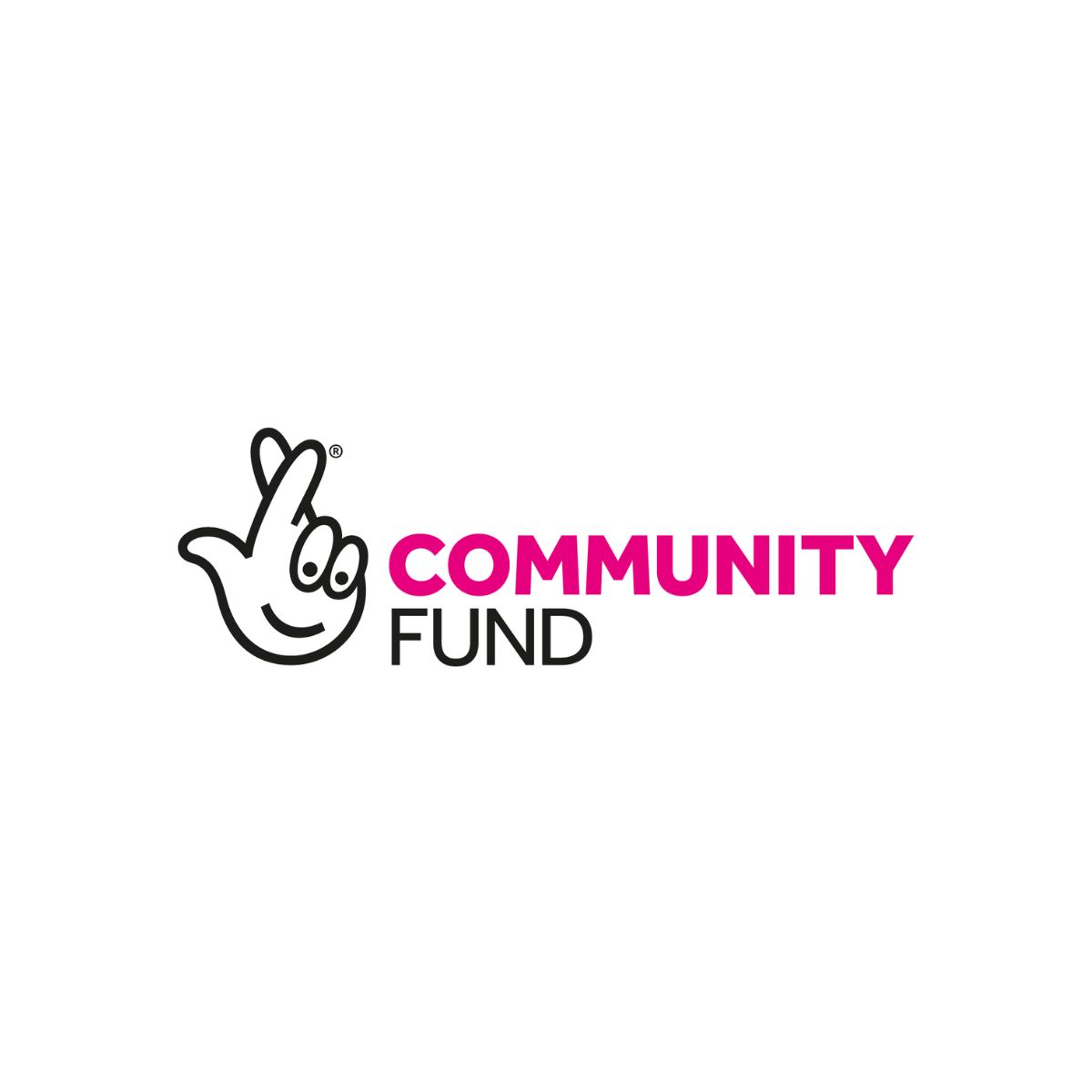 National Lottery Community fund logo.