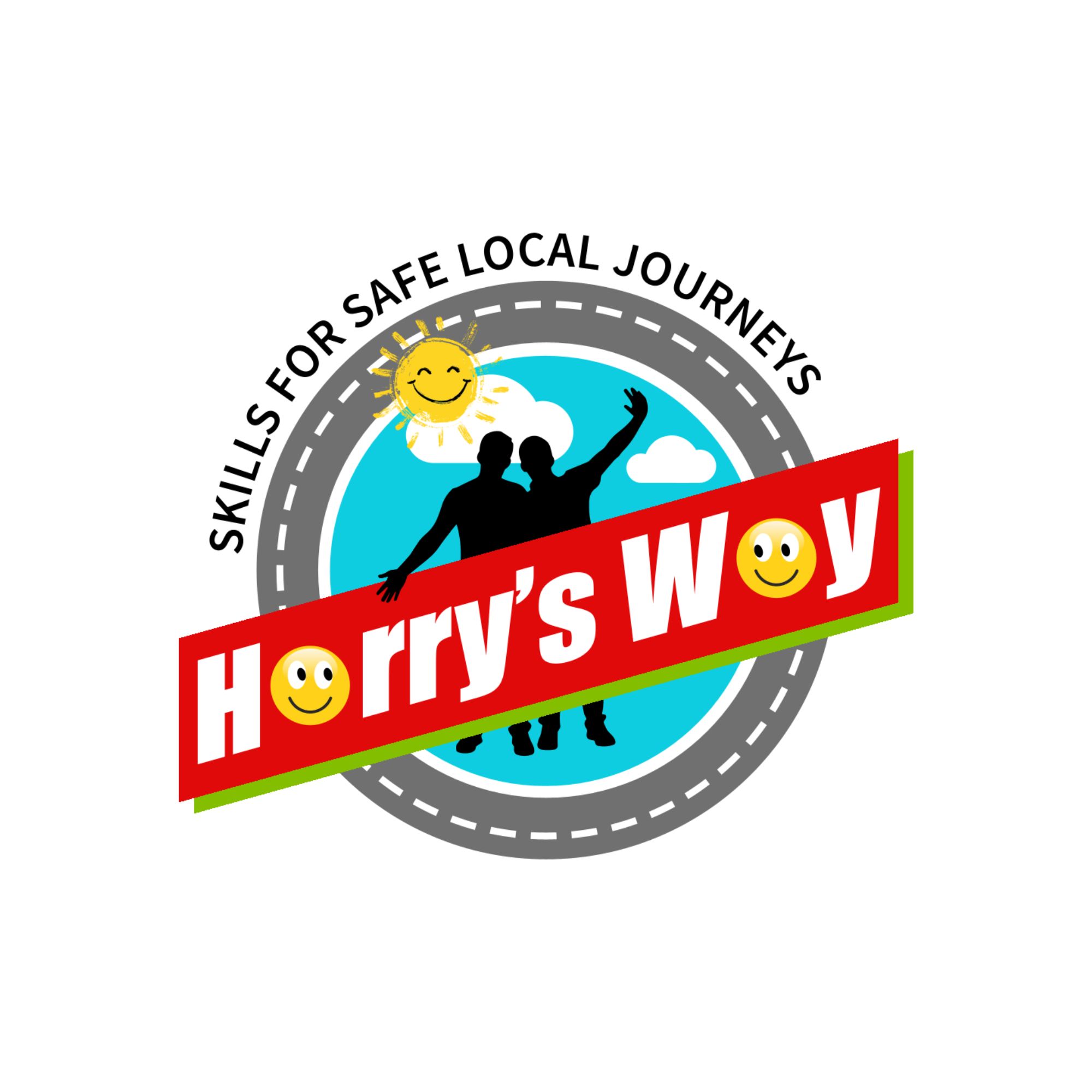 Harrys way logo white space.
