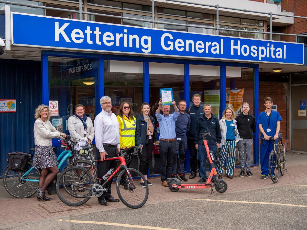 KGH- modeshift award certificate.