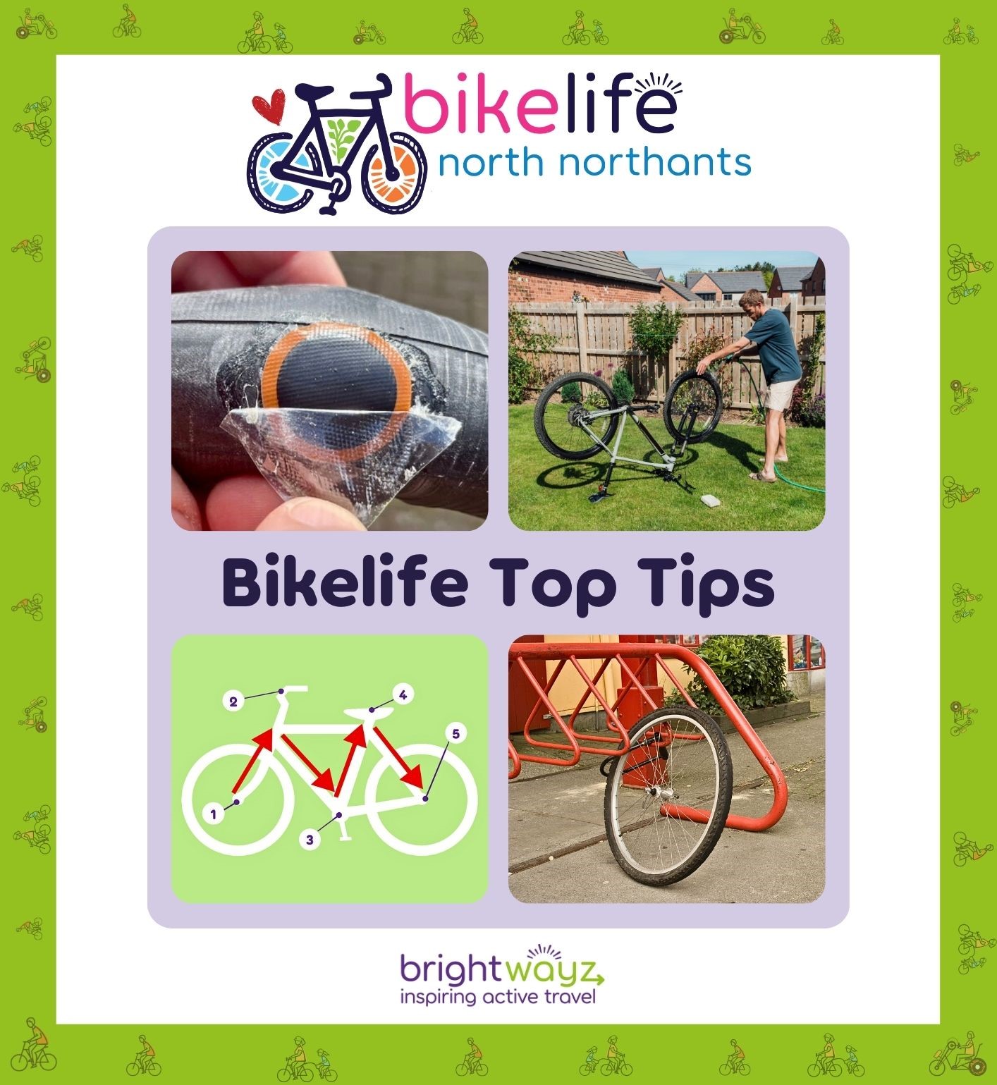 Bikelife picture for social media