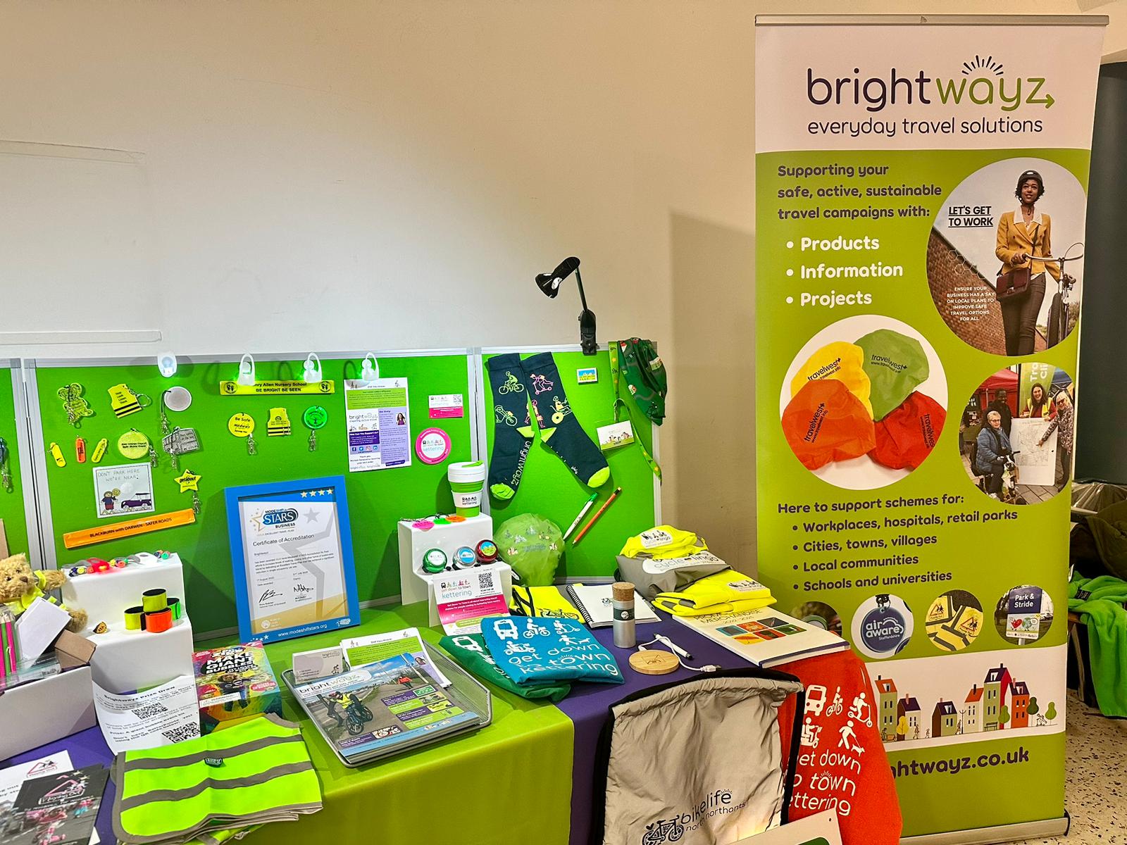 Brightwayz Stand at York.
