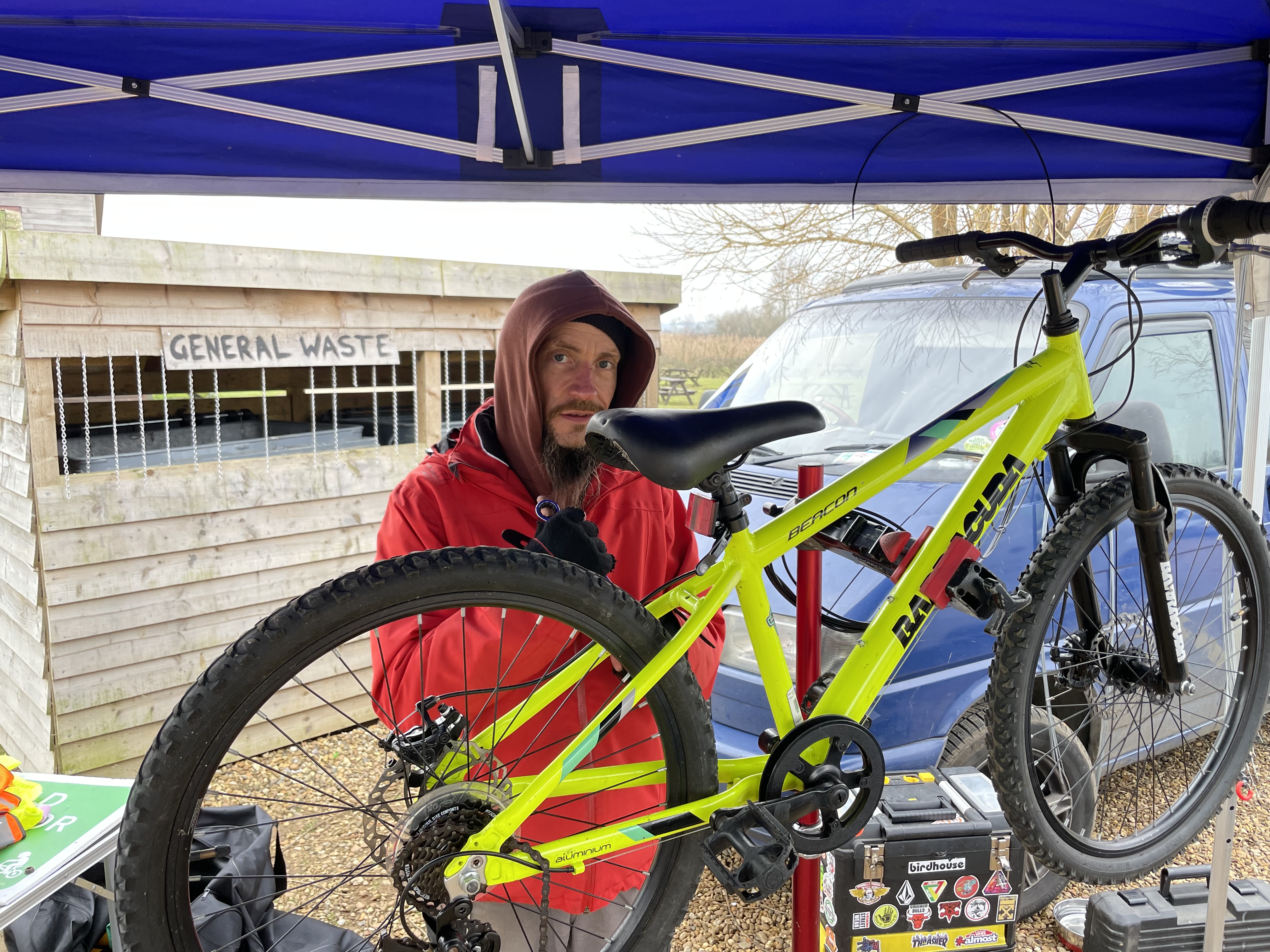 Wesley Cycle Fix stanwick lakes.