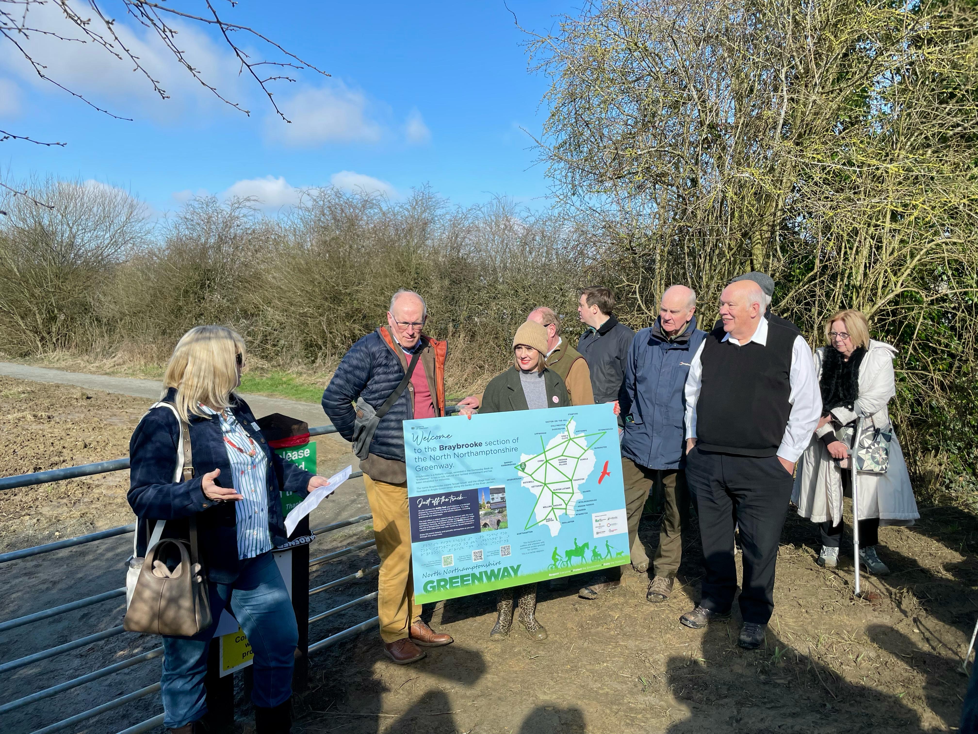 Griffin Greenway people and map.