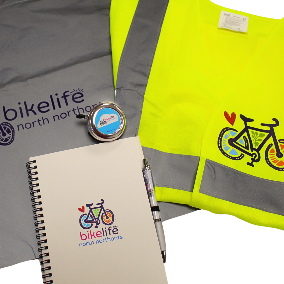 Bikelife promo products.