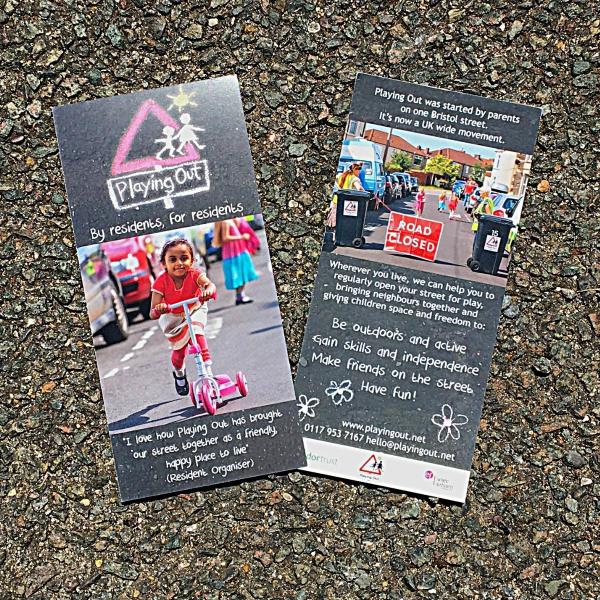 Playing out leaflet.