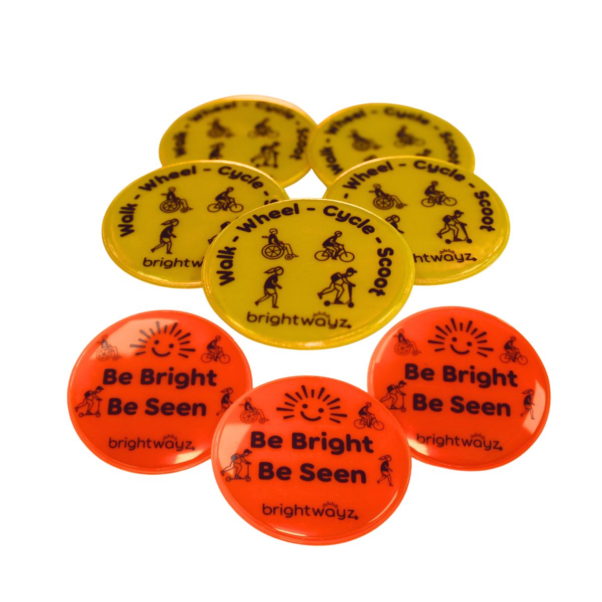 Reflective Circle Badge