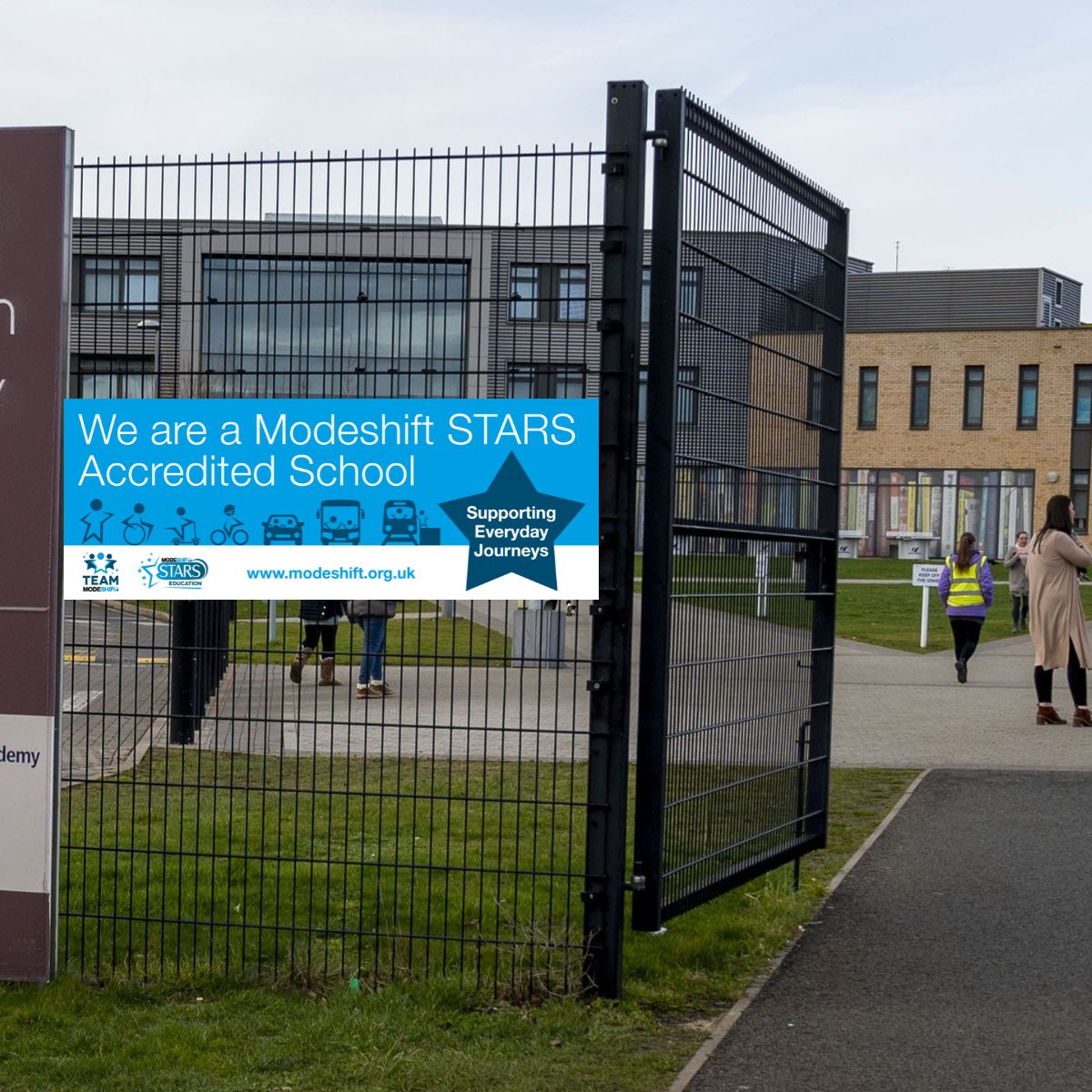 Modeshift Accreditation School Banner