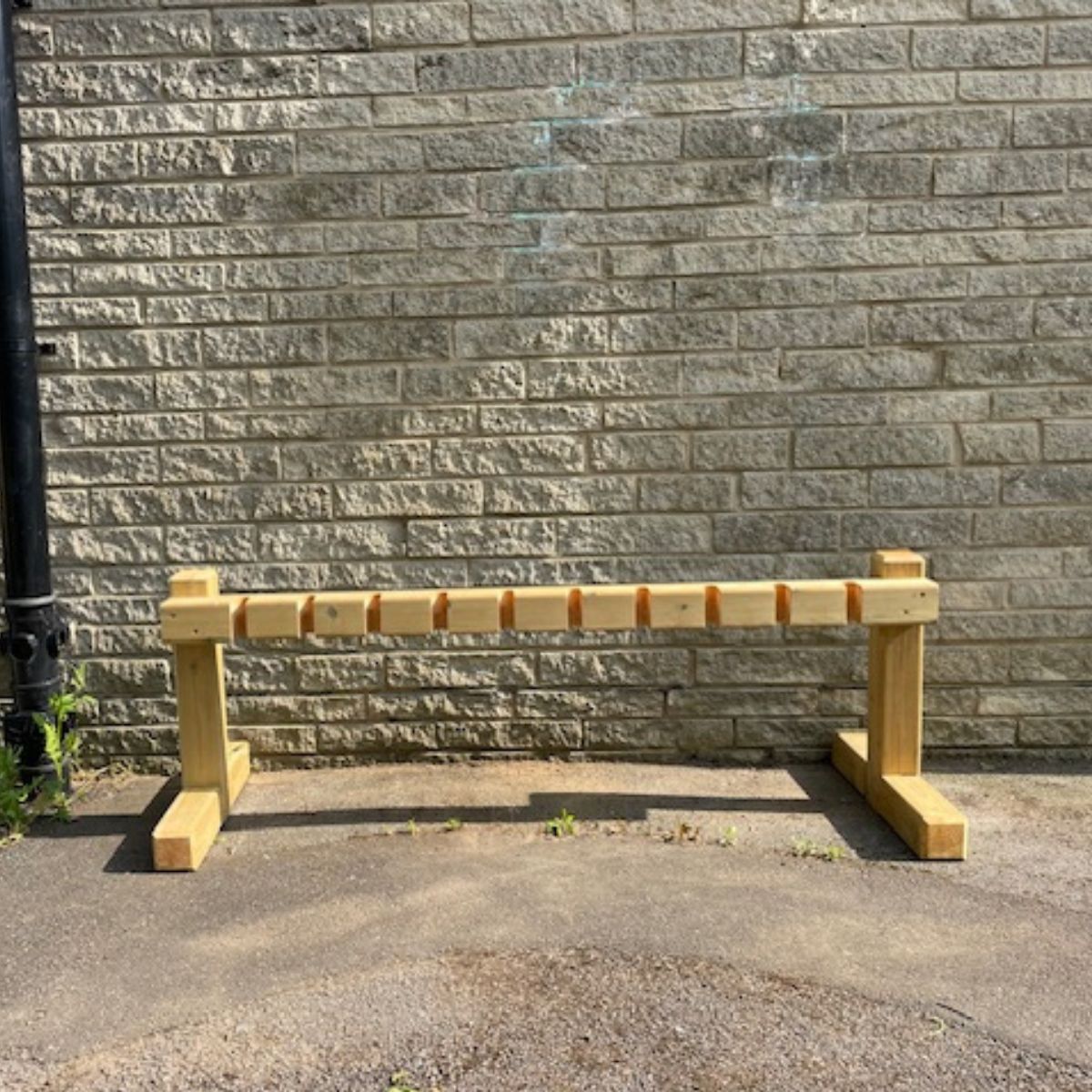 Wooden Scooter Rack