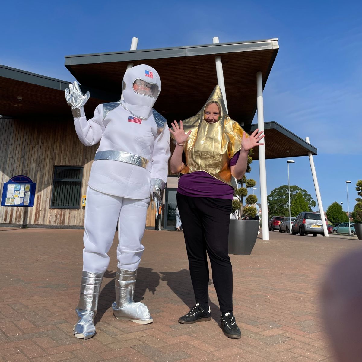 Brightwayz Spaceman and star by school.