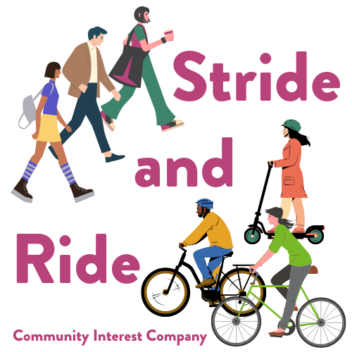 Stride and Ride CIC logo