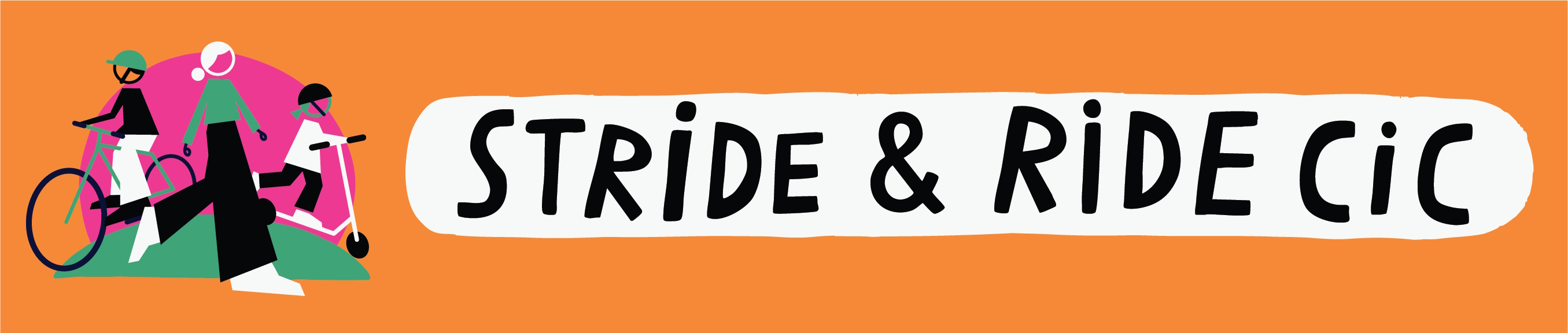 Stride and Ride Long Logo