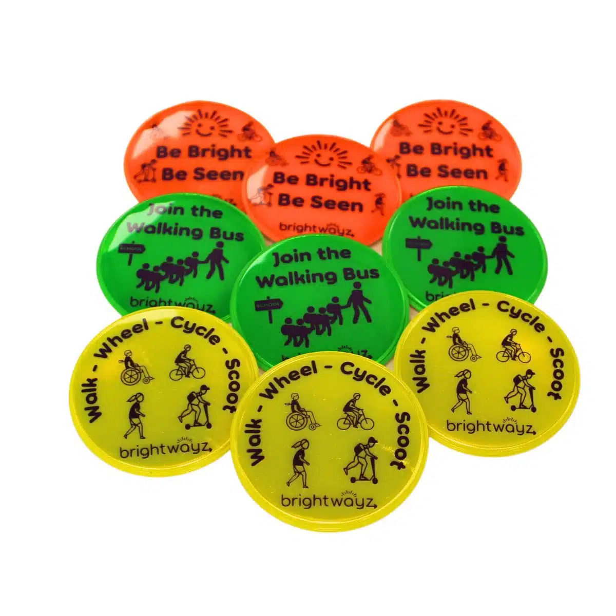 All badges, WB, WWCS .