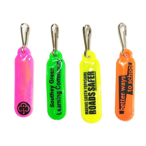 Zip Clips Custom printed.