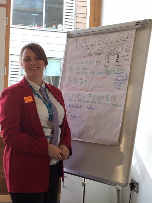 Walking bus organising.