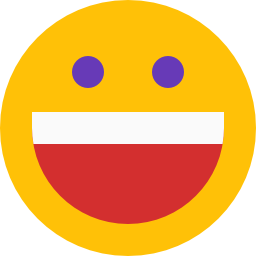 Happy face illustration.